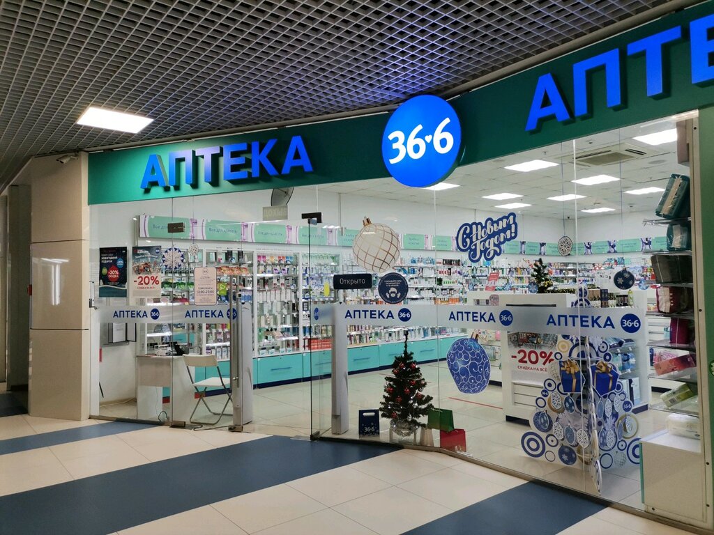 Аптека 36,6 | Москва, Фестивальная ул., 2Б, Москва